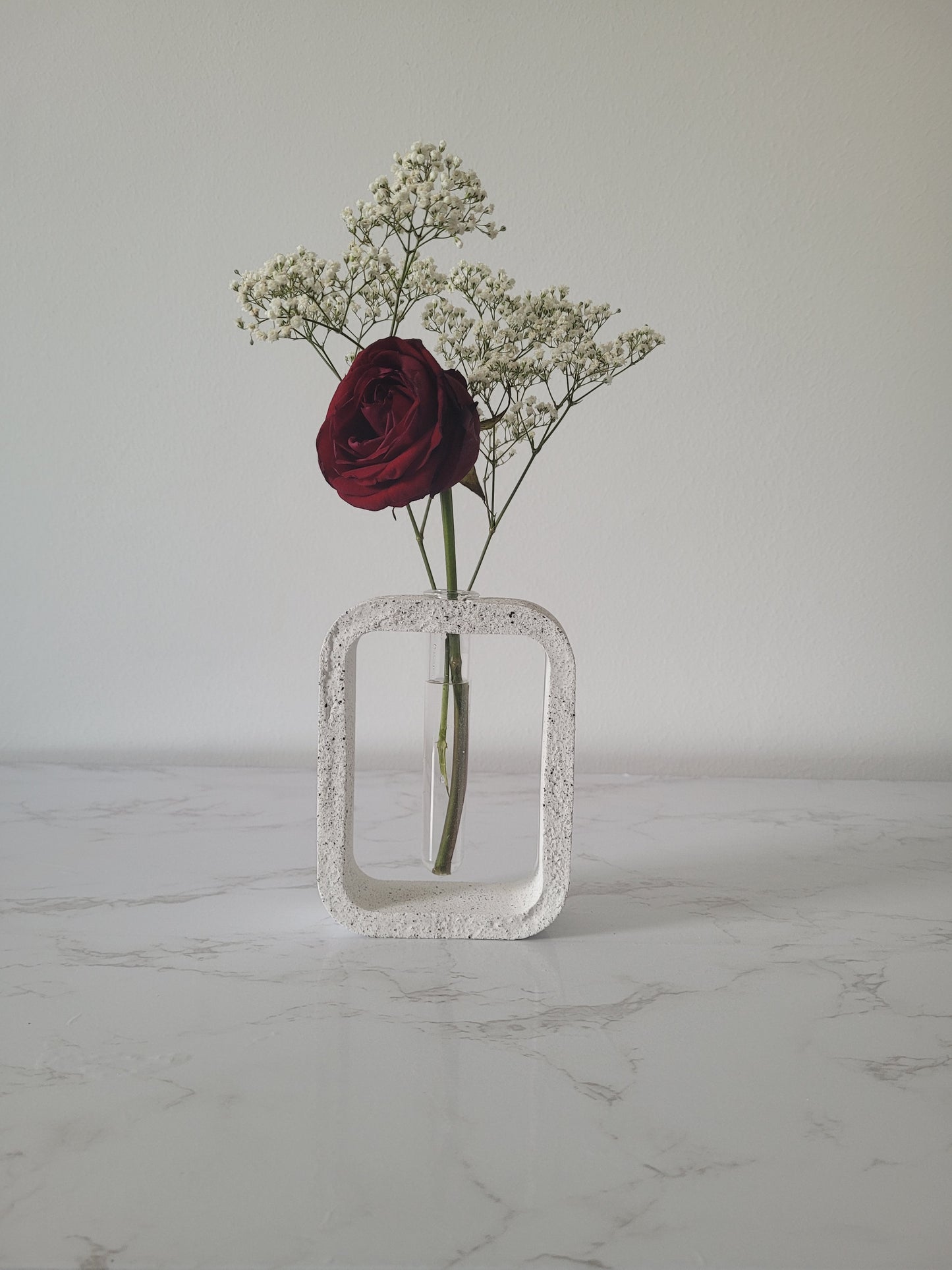 Coquelicot - Grey granite