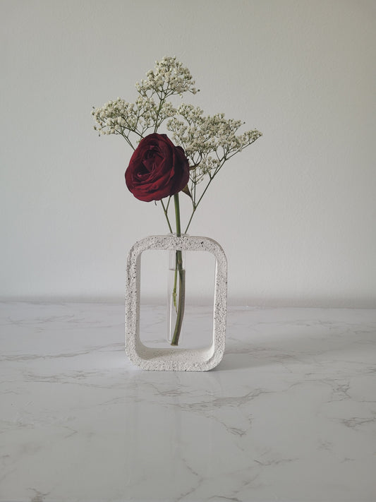 Coquelicot - Grey granite